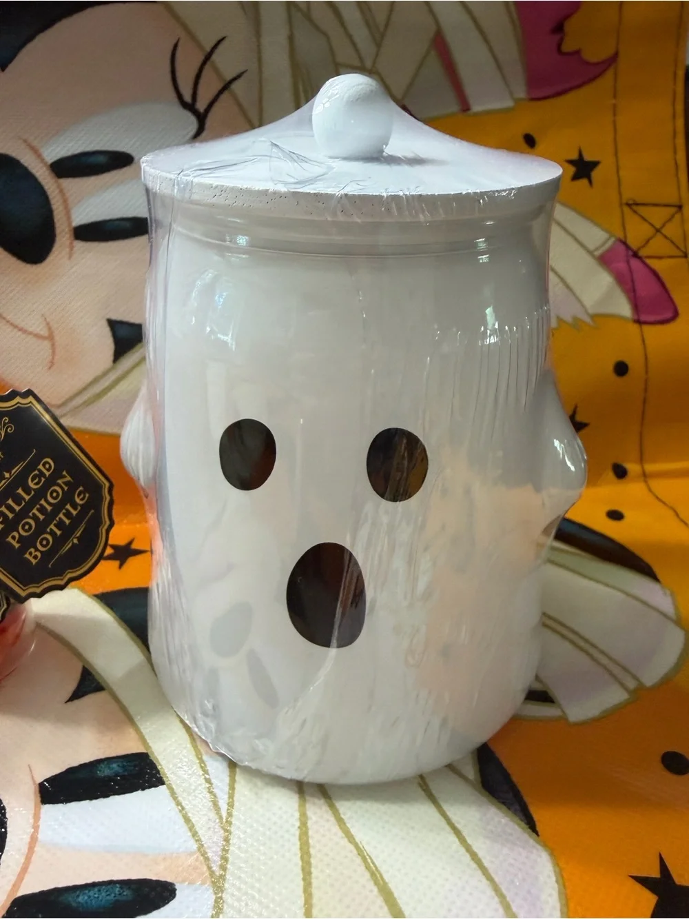 Target Halloween Ceramic Ghost Canister and Potion Bottles